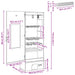 Rookoven 3 st 44,5 x 29 x 110 cm Gegalvaniseerd staal