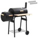 Buiten Grill 103 x 60 x 113 cm Staal Zwart
