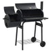 Buiten Grill 103 x 60 x 113 cm Staal Zwart