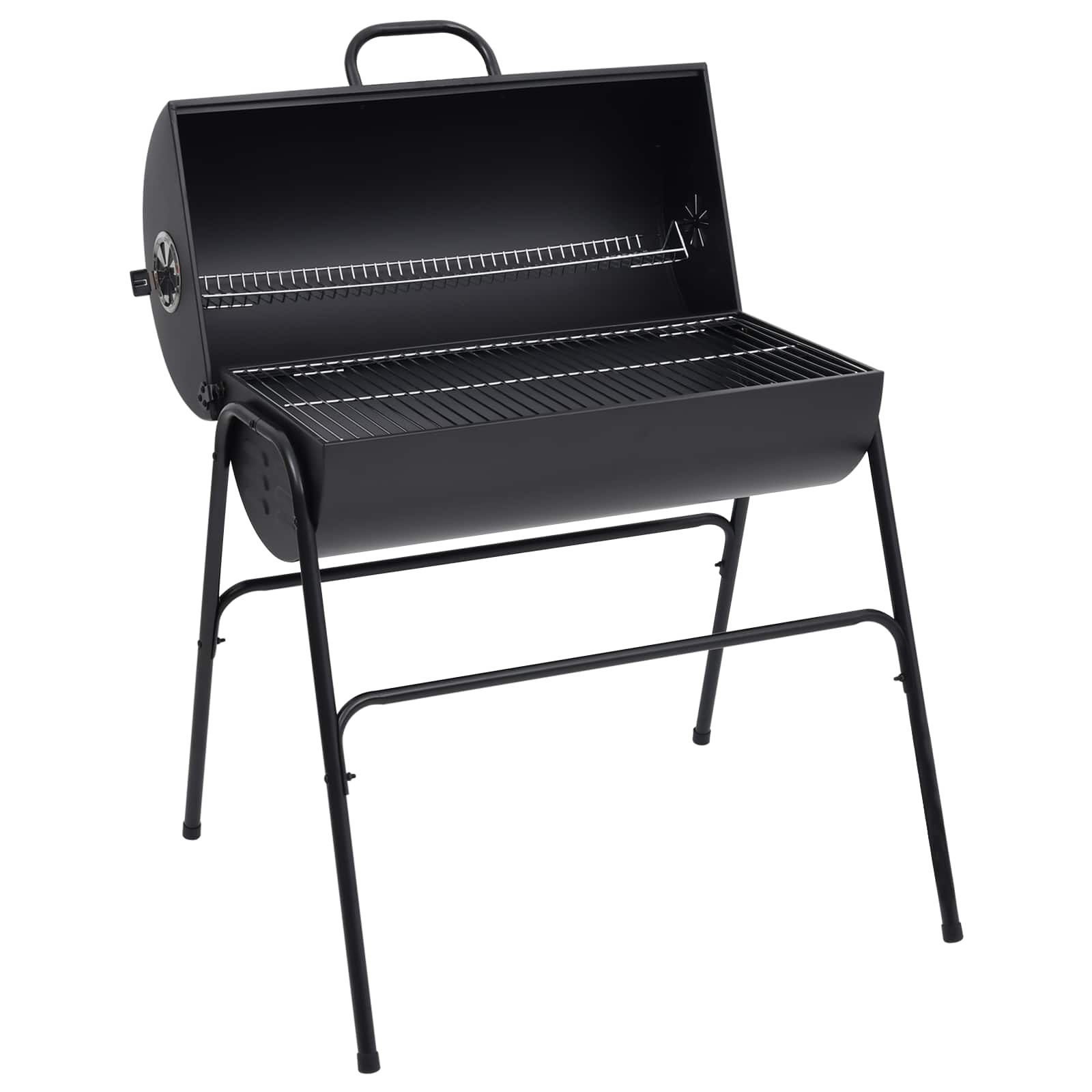 Vaten Grill met 2 Kookroosters 3 st 80 x 73 x 90 cm Metaal