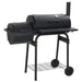 Buiten Grill 103 x 60 x 113 cm Staal Zwart