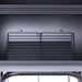 Houtskool Grill 75 x 48 x 120 cm zilver
