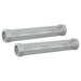 Houtskool Grill 75 x 48 x 120 cm zilver