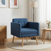 Accentstoel Blauw Stof