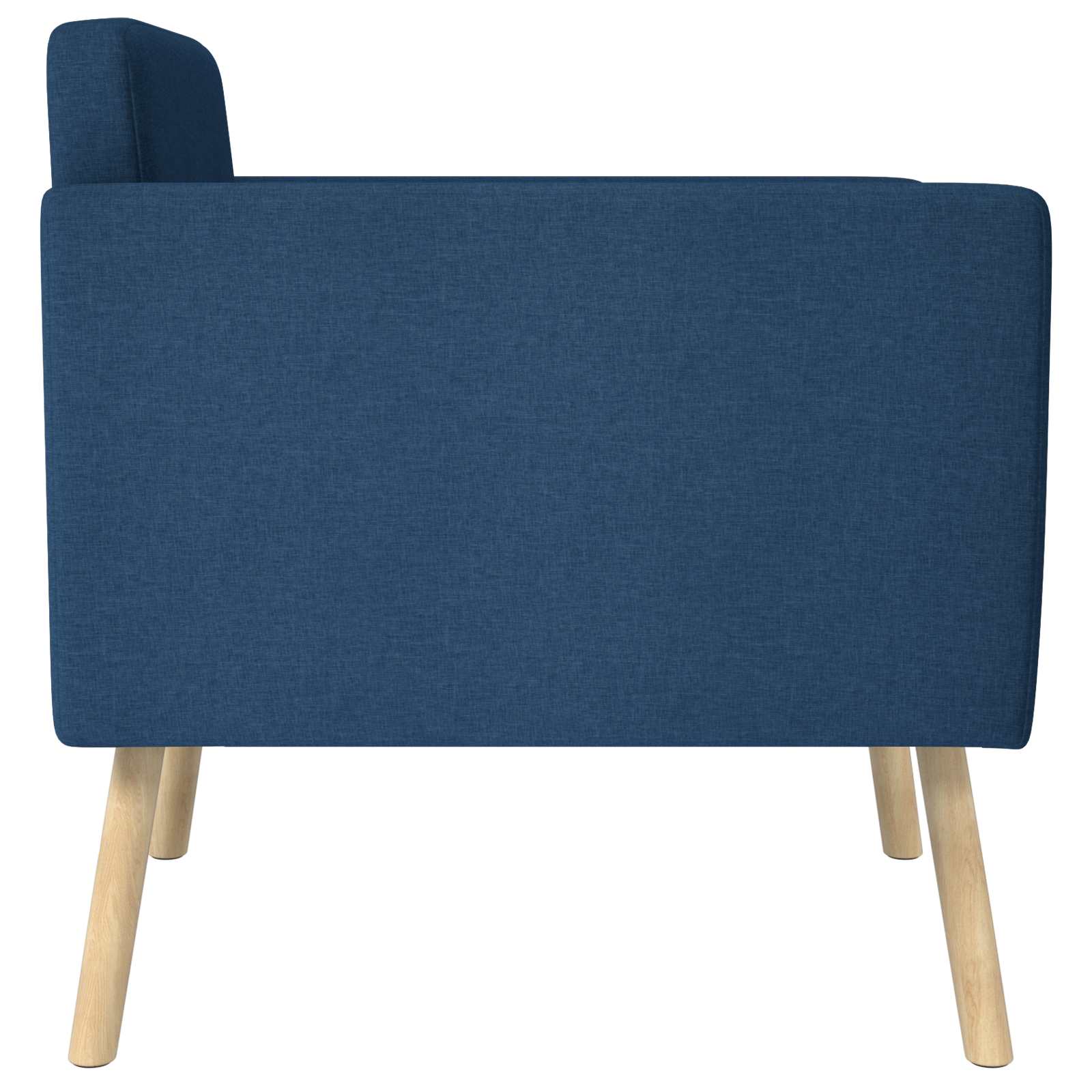 Accentstoel Blauw Stof