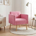 Accentstoel Roze Stof