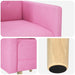 Accentstoel Roze Stof