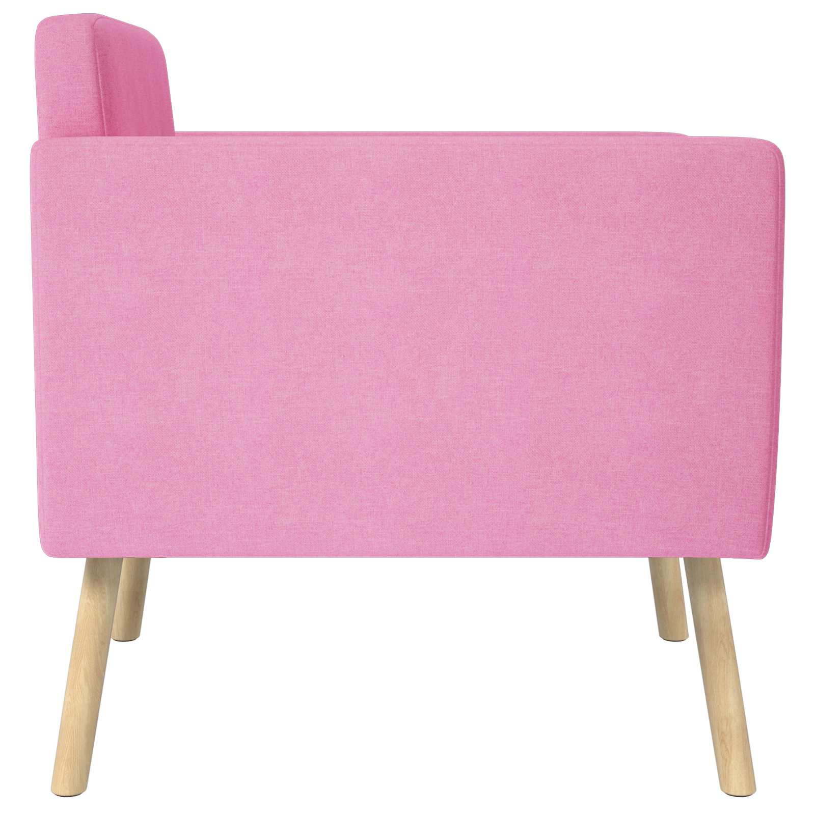 Accentstoel Roze Stof