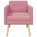 Accentstoel Roze fluweel