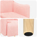 Accentstoel Roze Bouclé