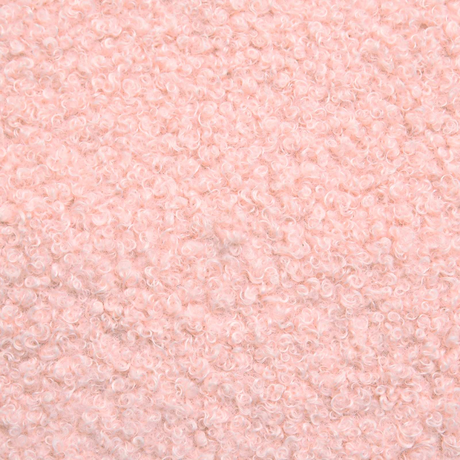 Accentstoel Roze Bouclé