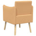 Accentstoel Beige Bouclé
