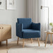Accentstoel Blauw Stof
