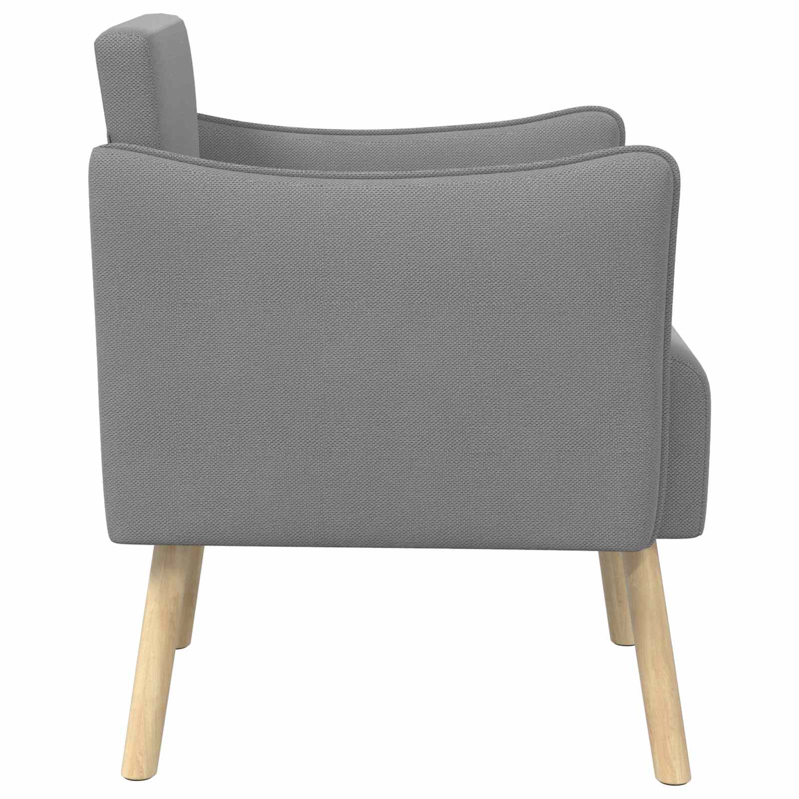 Accentstoel Donkergrijs Korrelige velvet