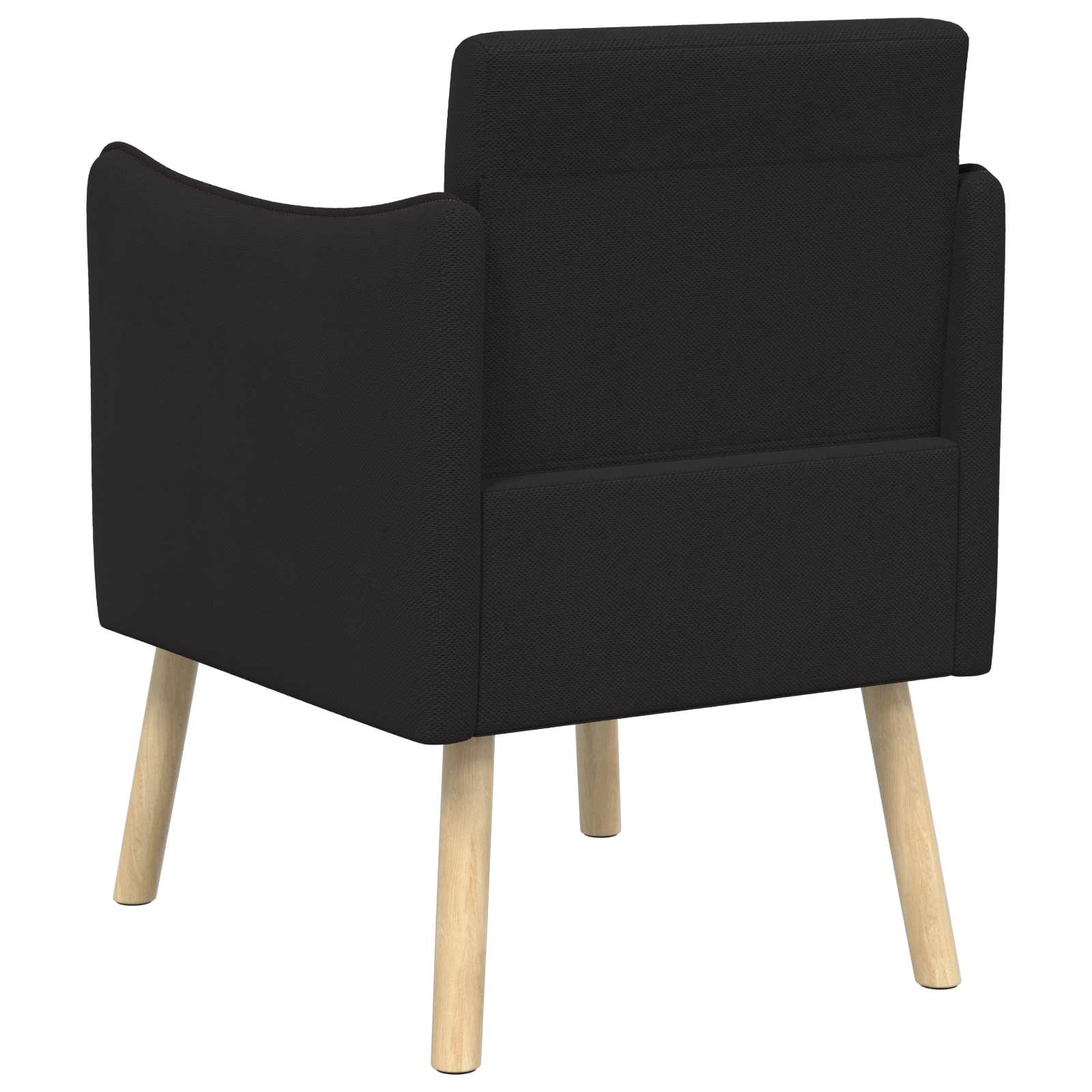 Accentstoel Zwart Korrelige velvet
