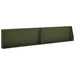 Keerwand 2 st 100 x 12 x 30 cm Staal Olijfgroen