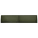 Keerwand 2 st 100 x 12 x 30 cm Staal Olijfgroen