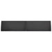 Keerwand 2 st 100 x 12 x 50 cm Staal Zwart