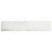 Keerwand 2 st 100 x 12 x 50 cm Staal Wit