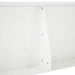 Keerwand 2 st 50 x 50 x 30 cm Staal Wit
