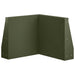 Keerwand 50 x 50 x 30 cm Staal Olijfgroen