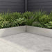 Keerwand 50 x 50 x 30 cm Roestvrij staal zilver