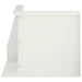 Keerwand 50 x 50 x 50 cm Staal Wit
