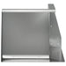 Keerwand 2 st 50 x 50 x 50 cm Gegalvaniseerd staal zilver