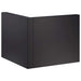 Keerwand 50 x 50 x 30 cm Staal Zwart