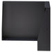 Keerwand 2 st 50 x 50 x 30 cm Staal Zwart