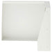 Keerwand 2 st 50 x 50 x 30 cm Staal Wit