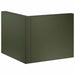 Keerwand 2 st 50 x 50 x 30 cm Staal Olijfgroen