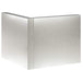 Keerwand 50 x 50 x 30 cm Roestvrij staal zilver