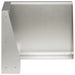 Keerwand 2 st 50 x 50 x 30 cm Roestvrij staal zilver