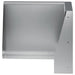 Keerwand 50 x 50 x 30 cm Gegalvaniseerd staal zilver