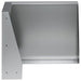 Keerwand 2 st 50 x 50 x 30 cm Gegalvaniseerd staal zilver