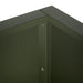 Keerwand 50 x 50 x 40 cm Staal Olijfgroen