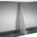 Keerwand 2 st 50 x 50 x 40 cm Gegalvaniseerd staal zilver