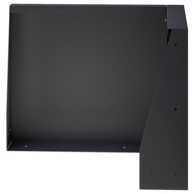 Keerwand 50 x 50 x 50 cm Staal Zwart