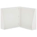 Keerwand 50 x 50 x 50 cm Staal Wit