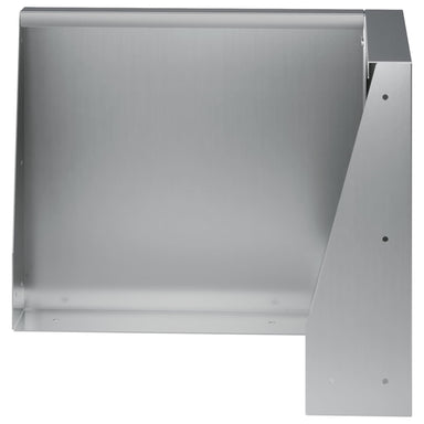 Keerwand 2 st 50 x 50 x 50 cm Gegalvaniseerd staal zilver