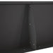 Keerwand 2 st 40 x 12 x 30 cm Staal Zwart