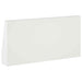 Keerwand 2 st 40 x 12 x 30 cm Staal Wit