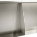 Keerwand 2 st 40 x 12 x 30 cm Roestvrij staal zilver