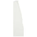 Keerwand 2 st 40 x 12 x 40 cm Staal Wit