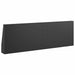 Keerwand 2 st 60 x 12 x 30 cm Staal Zwart