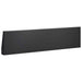 Keerwand 2 st 80 x 12 x 30 cm Staal Zwart