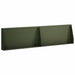 Keerwand 2 st 80 x 12 x 30 cm Staal Olijfgroen