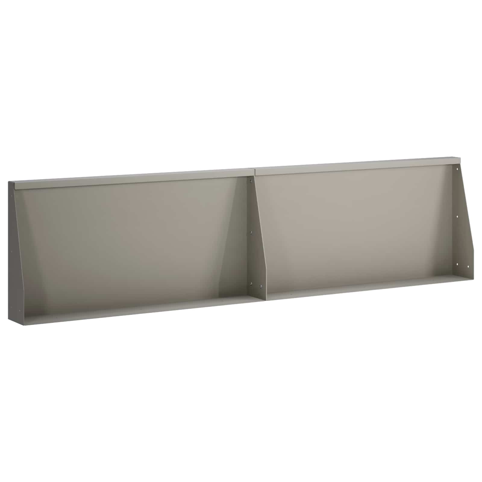 Keerwand 2 st 80 x 12 x 30 cm weervast staal Roestkleurig