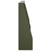 Keerwand 2 st 80 x 12 x 40 cm Staal Olijfgroen